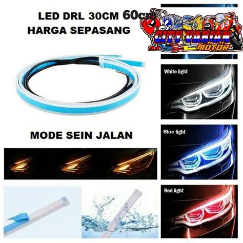 Jual Lampu Alis Led Slim Alis Drl Fleksibel Waterproof V Cm Cm