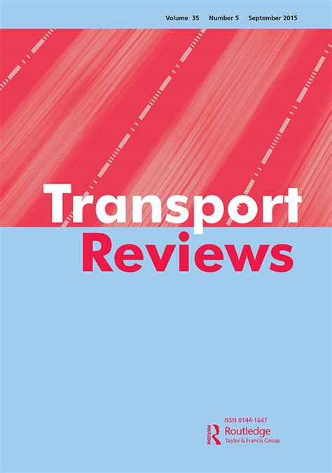 Sustainability Assessment Of Transport Infrastructure Projects A