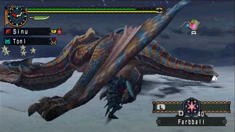 Lets Play Monster Hunter Freedom Unite Part Part 132 Tigrex Losing