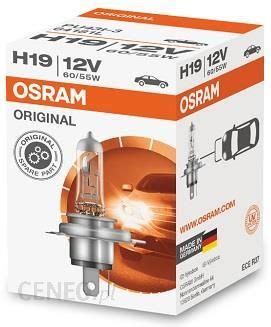 Żarowka samochodowa Osram H19 12V 65 55W Pu43T 3 Original 64181L