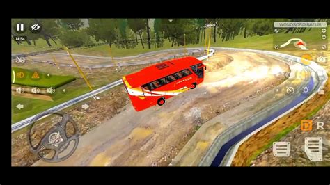 New Danger Off Road Map Bus Simulator Indonesia Youtube