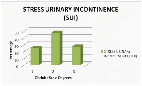 Stress Urinary Incontinence Sui According To Obrinks Scale A