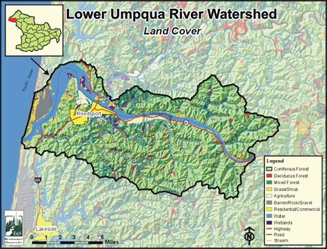 South Umpqua River Map