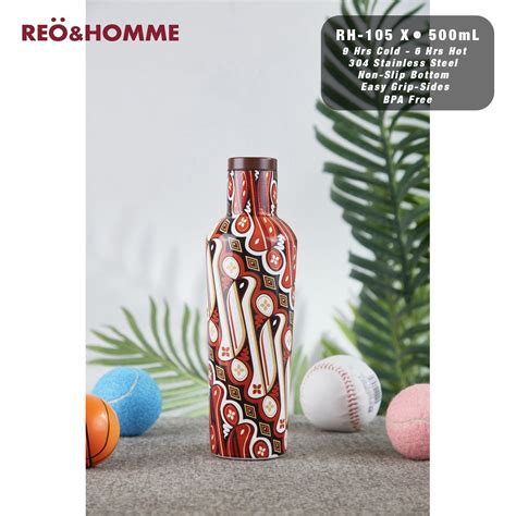 Jual Reo Homme Botol Minum Viral Tumbler Motif Kekinian Ml Insulated