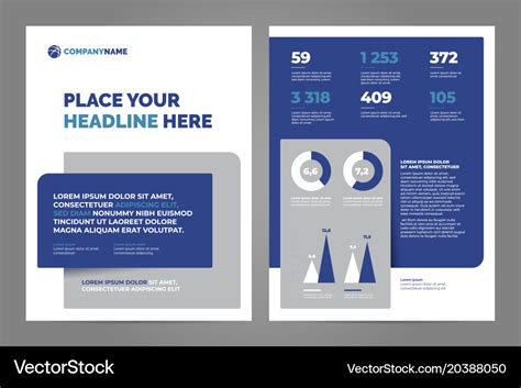 Layout template design Royalty Free Vector Image