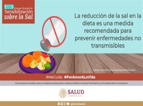 Consumo Excesivo De Sal Causa De 5 De Fallecimientos Por Enfermedad Cardiovascular Insp