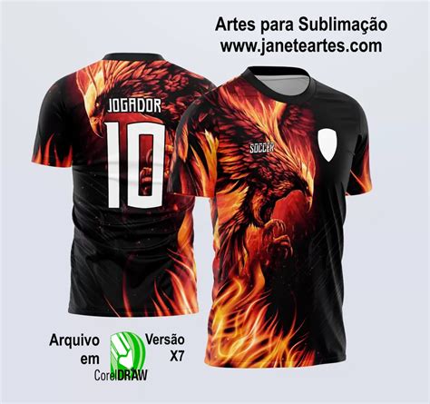 Arte Vetor Camisa Interclasse Fenix