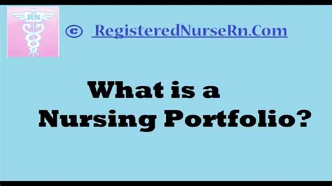 Nursing Portfolio | How to Create a Nursing Portfolio - YouTube