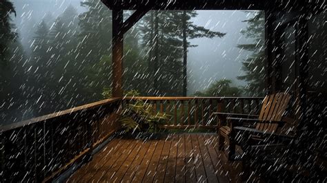 Lluvia Relajante Para Dormir Vence El Insomnio Fuertes Lluvias Y