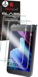 Techgear Pack Protection Cran En Verre Tremp Samsung Tab Active