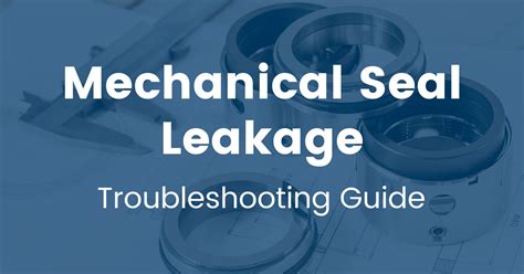 Mechanical Seal Leak Troubleshooting Guide