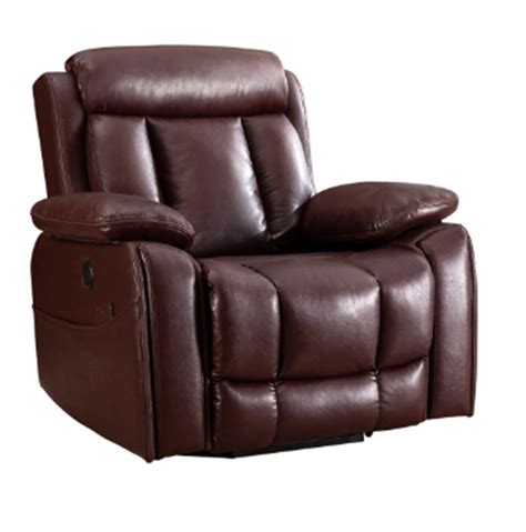 FAUX LEATHER RECLINER WITH MASSAGER | Maxx Liquidation Marketplace ...