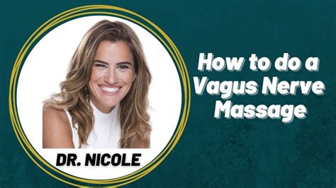 How To Do A Vagus Nerve Massage Youtube