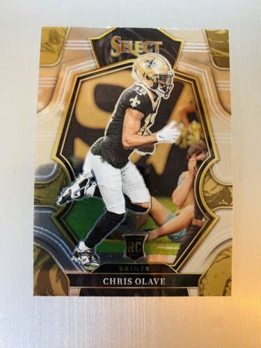 Chris Olave Panini Select Premier Level Rookie New Orleans