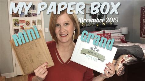 My Paper Box And My Paper Box Mini December 2019 Youtube