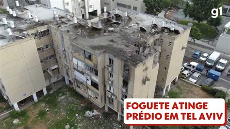 V Deo Imagens De Drone Mostram Destrui O Provocada Por Foguete Em