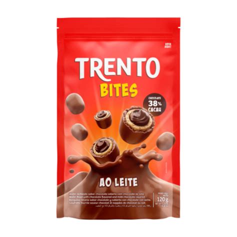 Chocolate Trento Bites Bag G Ao Leite Peccin Trento Bites Bag