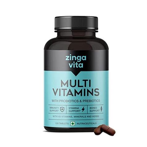 Pack Of 120 Tablets Vitamins Supplement For Increase Immunity Shelf ...