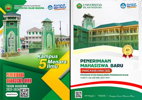 Program Studi Penerimaan Mahasiswa Baru PMB Universitas Islam