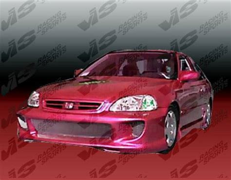 Honda Civic 2DR VIS Racing Kombat 1 Full Body Kit 96HDCVC2DKOM1 099