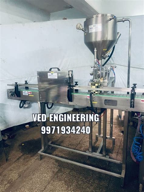 Three Phase Electric Ghee Jar Filling Machine Packaging Type