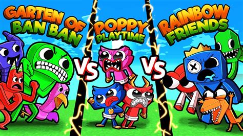 New Rainbow Friends But Poppy Playtime Vs Garten Of Banban Remake Final