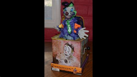 Atico Creepy Scary Clown Jack In The Box YouTube