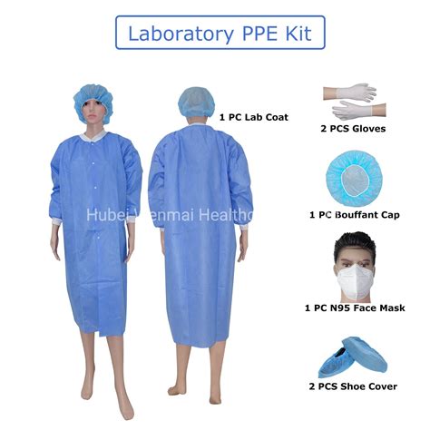 Ppe Kit Disposable Non Woven Fabric Personal Protective Equipment Kit