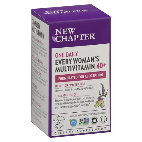 NEW CHAPTER Every Woman One Daily 40 MultiVitamin Shop Multivitamins