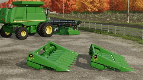 Fs John Deere Corn Headers V Cutters Mod F R Farming Simulator