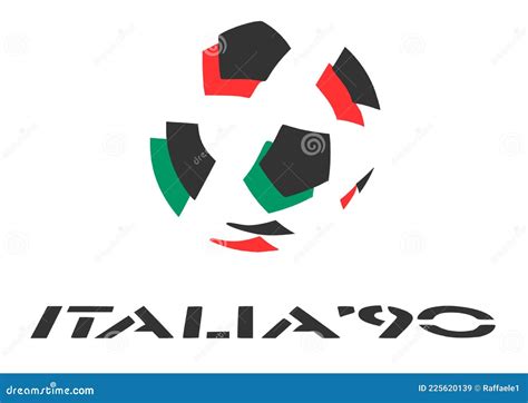 Logo Fifa World Cup 1990 Italia Editorial Stock Image - Illustration of ...