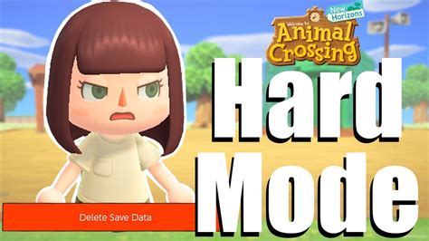 Animal Crossing But Hard Acnh Hard Mode Youtube