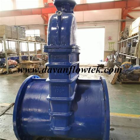 Din F Cast Ductile Iron Ggg Resilient Seat Rubber Wedge Pn Non