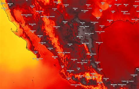 Clima En Baja California Altas Temperaturas Y Vientos Fuertes