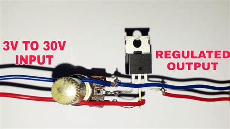 Simple Powerful Voltage Regulator Using Mosfet Irfz44n Youtube