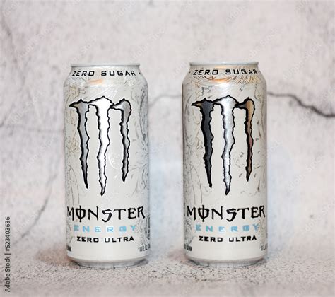 Monster Energy Cans Stock Photo | Adobe Stock