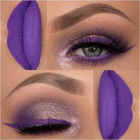 Purple Makeup Tutorial With Morphe 35p Palette