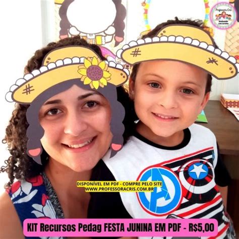 Pdf Kit Recursos Pedag Festa Junina Professora Cris Ensinando