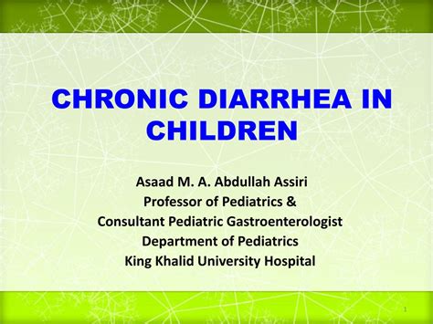 Ppt Chronic Diarrhea In Children Powerpoint Presentation Free