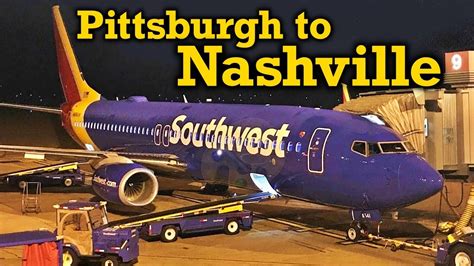 Full Flight Southwest Airlines B737 800 Pittsburgh To Nashville PIT