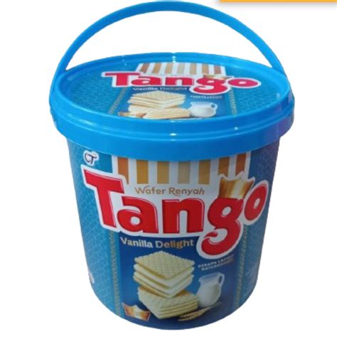 Jual Wafer Tango Jar Gr Rasa Cokelat Vanila Kaleng Toples Kue