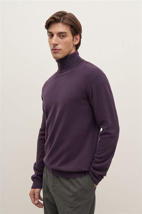 Трикотажный мужской джемпер с длинным рукавом, цвет Серо-голубой ...