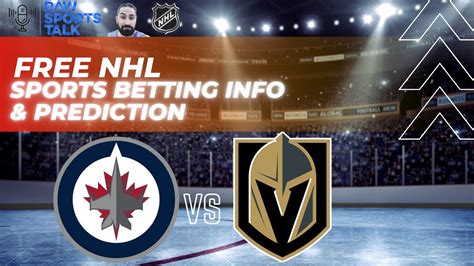 Winnipeg Jets Vs Las Vegas Golden Knights Free Nhl Sports Betting