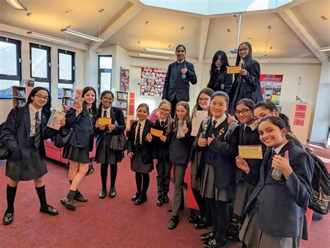 Urmston Grammar School Library House Golden Ticket Event