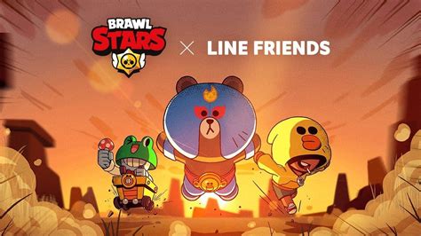 Brawl Stars Line Friends Wallpapers Wallpaper Cave