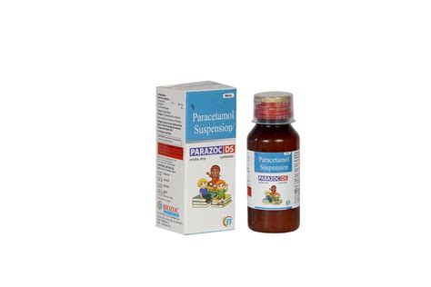 Syrup Parazoc Ds Paracetamol Suspension For Hospital Packaging Size