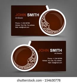 98,325 Cafe business card Images, Stock Photos & Vectors | Shutterstock