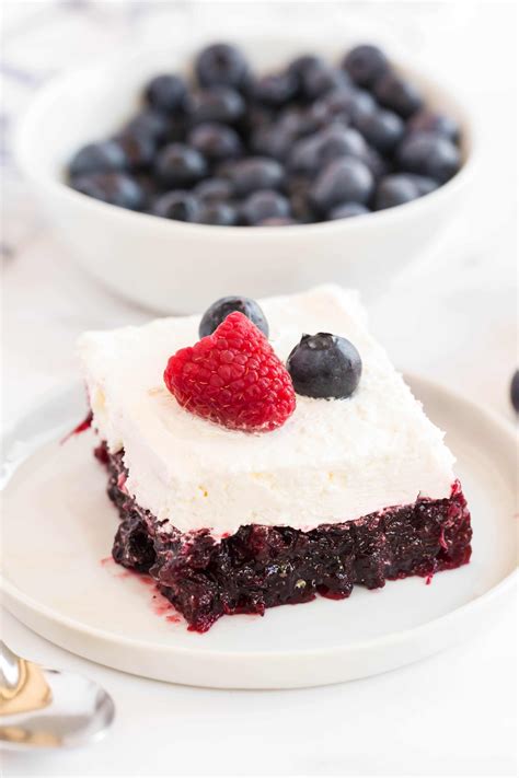 Blueberry Jello Salad Made To Be A Momma