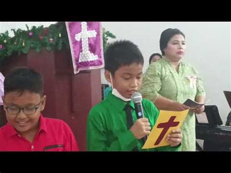 Ibadah Perayaan Natal Liturgi Ragam Bahasa UPT SDN 064981 Medan