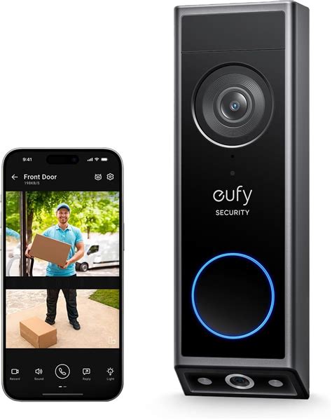 Eufy Security Video Doorbell E Dual Cameras With Delivery Guard K